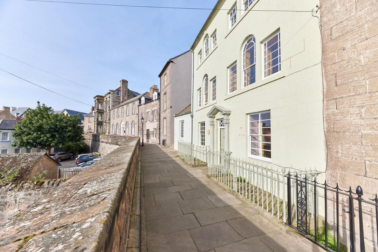 River View: Characterful Townhouse, Stunning Views Berwick Upon Tweed Exterior foto